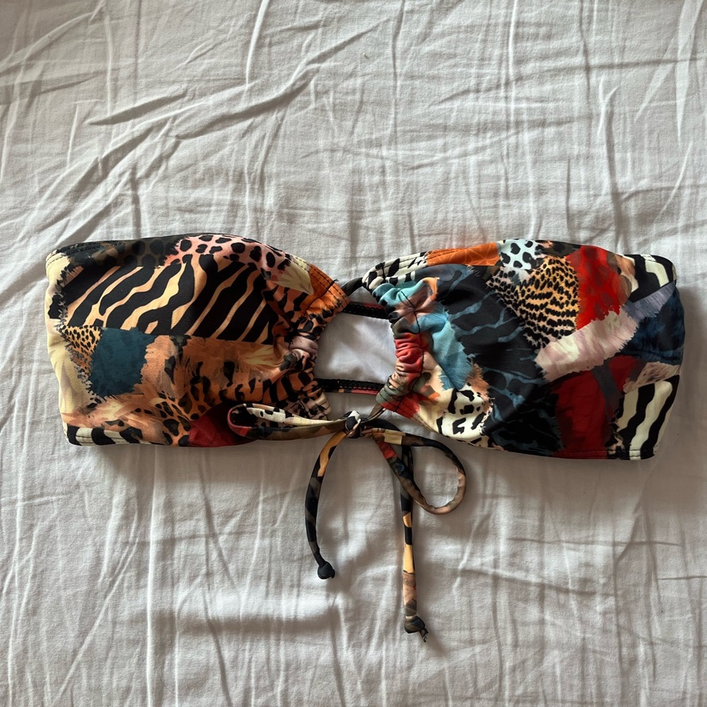Animal Print bikini top